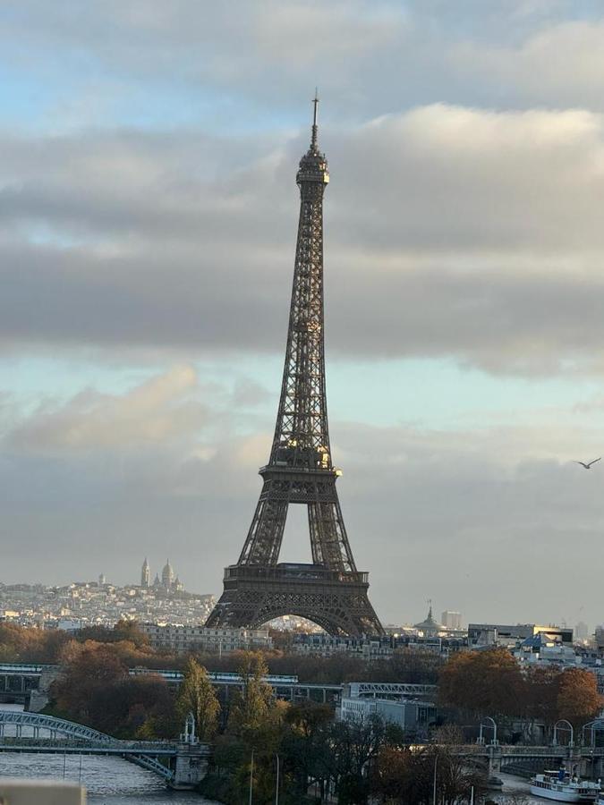 Appartement Vue Tour Eiffel Paris 16 Eme エクステリア 写真