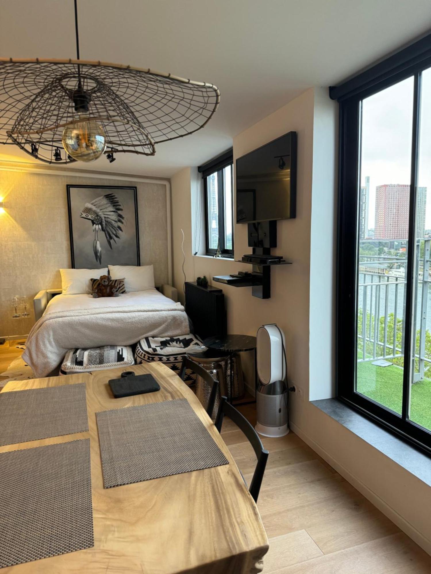 Appartement Vue Tour Eiffel Paris 16 Eme エクステリア 写真