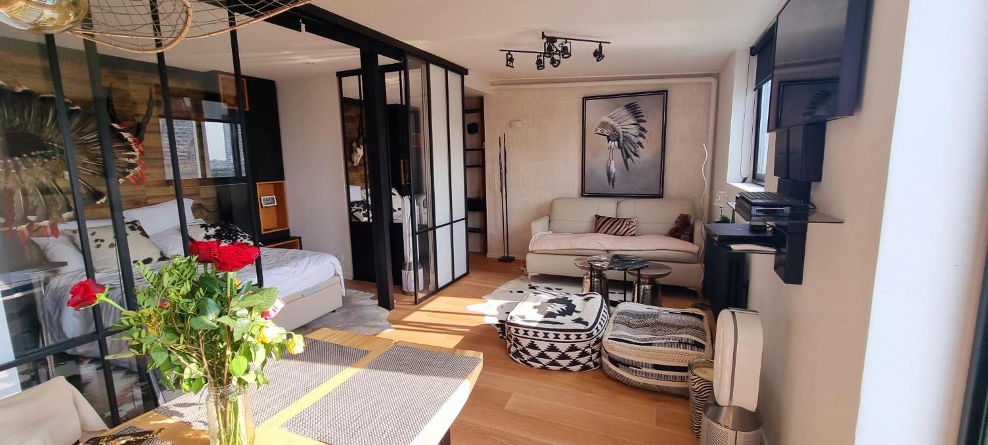 Appartement Vue Tour Eiffel Paris 16 Eme エクステリア 写真